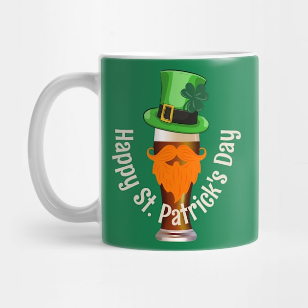 Happy St. Patrick's Day Ireland Beer Party Gift by peter2art